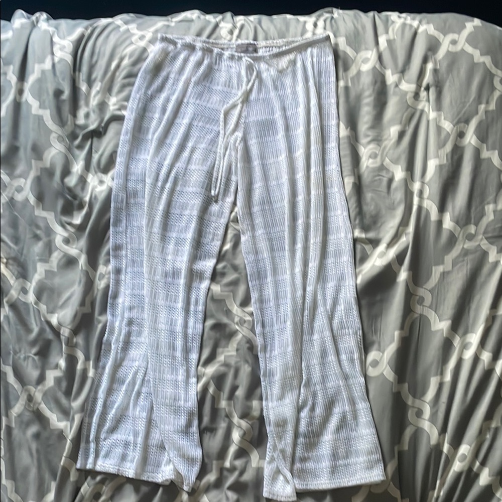 Jordan Taylor White Lounge Pants